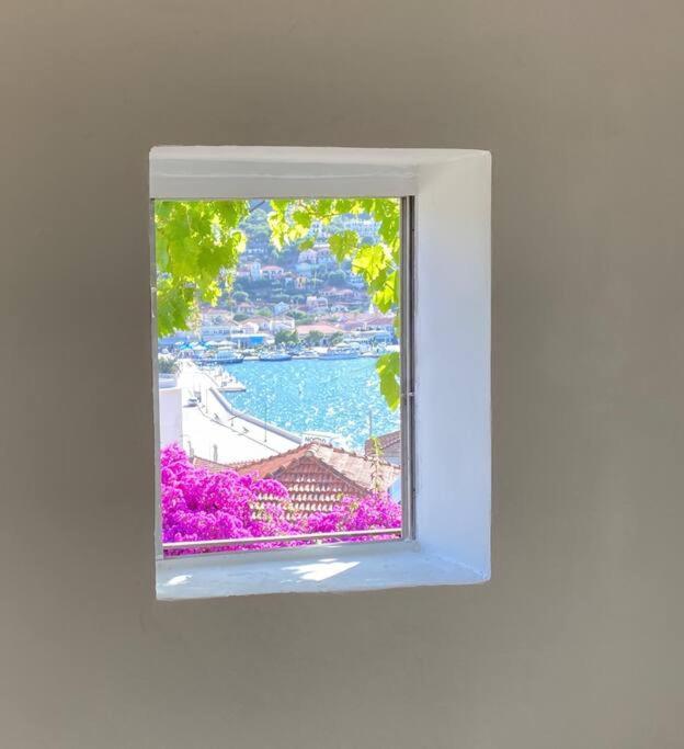 Stylish Vathy Studio With Sea View Exterior photo